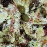Espeto e Pizza Comida