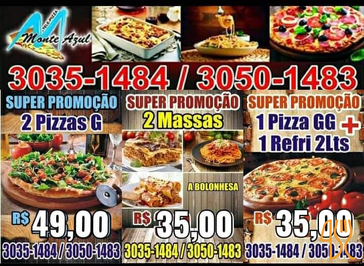 Telepizza Monte Azul Carte