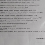 Kinkas Lanches Carta