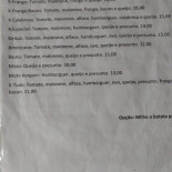 Kinkas Lanches Carte