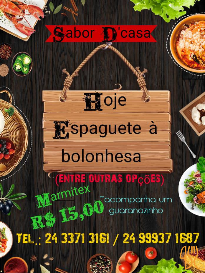 Sabor D' Casa Carte