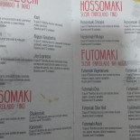 Sushi Kata Carta