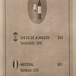 Canto Verde Bistrô Carta
