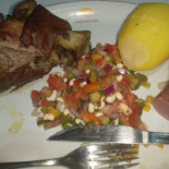 Lago Dourado Comida