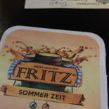 Fritz Cervejaria Artesanal Carta