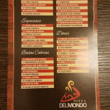 Pizza Del Mondo Carte