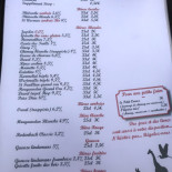 Pizzaria Cristal menu