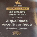 Paulinho Grill Carte
