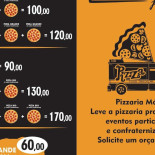 Konrado's Pizzas Carte