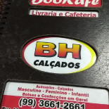 Bookafé Speisekarte