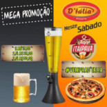 D'talia Pizzaria E Choperia Carte