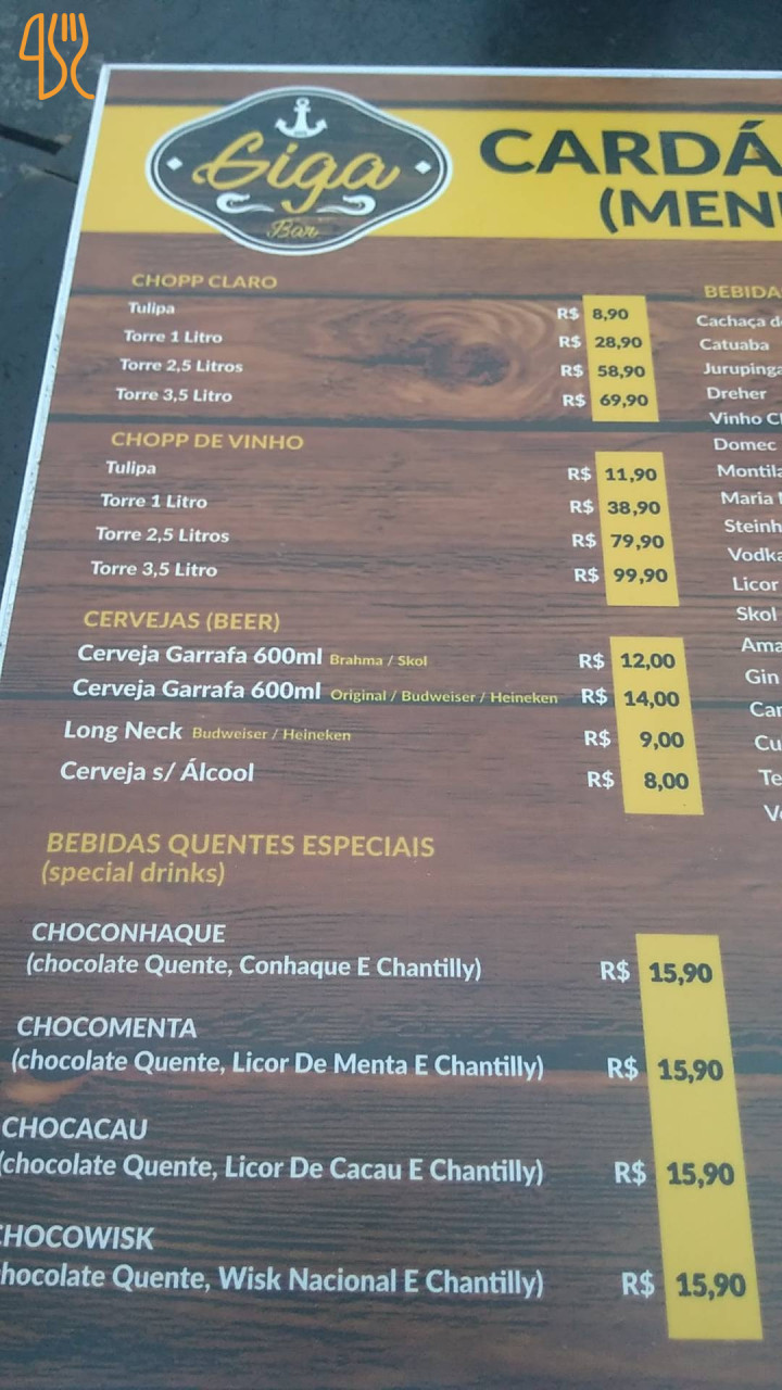 Giga Bar Carta