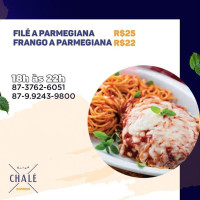 Chalé menu