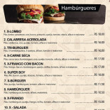 Big Lanches Carta