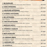 Big Lanches Carte