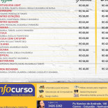 Bello's Pizzaria Carte