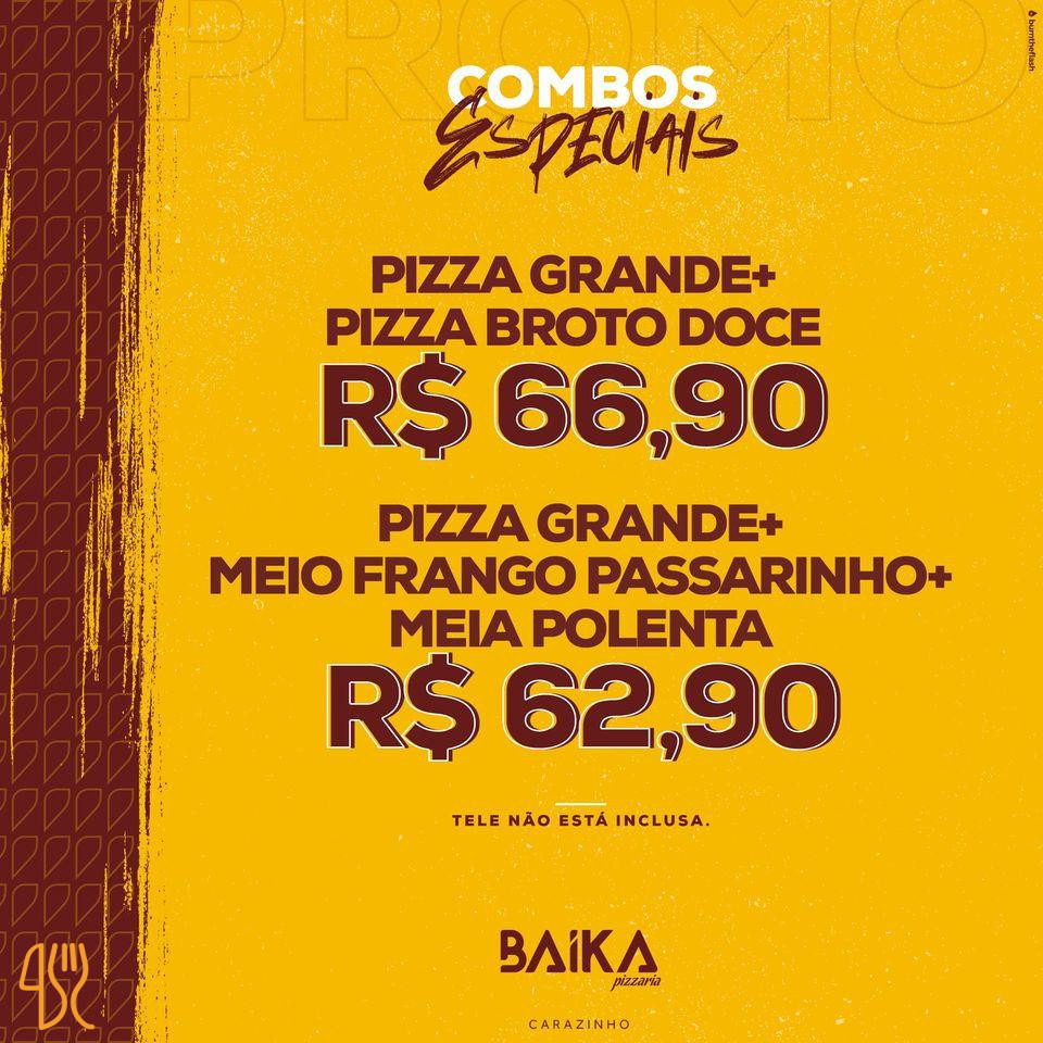 Baika Pizzaria Carte