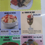 Sorveteria Cremoso Jaboticabal Carta