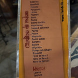 Faridella Pizzaria Carte