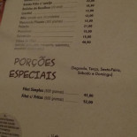 Faridella Pizzaria Carta