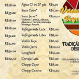 Veronas Pizzaria Carta