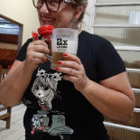 Junto E Misturado Espetinho E Caldo Boisson