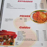 Faisca's Bar Carte
