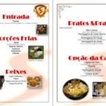 Faisca's Bar Cardápio