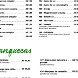 Nillu's Pizzas E Massas Carte