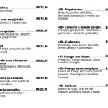Nillu's Pizzas E Massas Carte