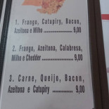 Arte E Sabor Carta