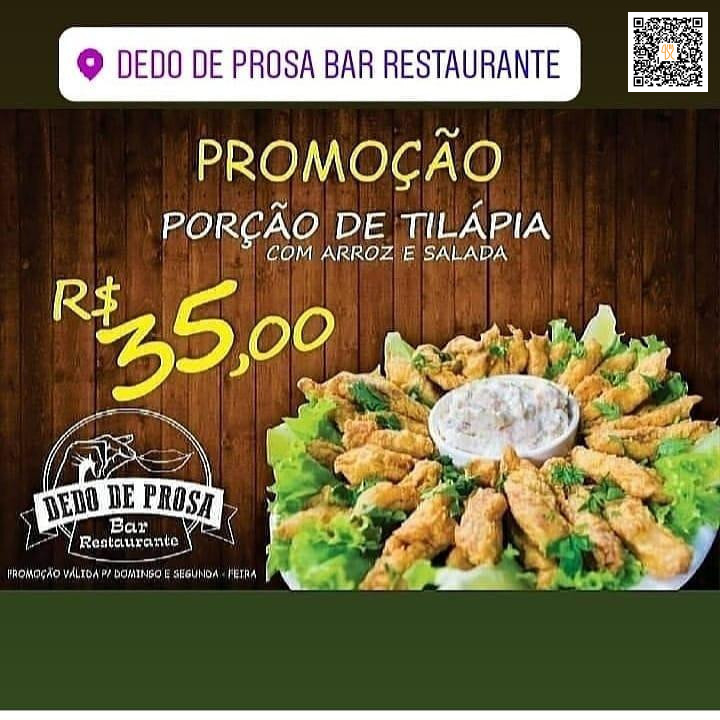 Dedo De Prosa Bar E Restaurante Speisekarte