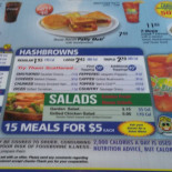Minas Lanches Carta