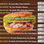 Mega Lanches Carte