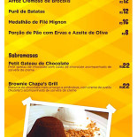Chapa's Grill E Pizzaria Carte
