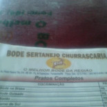 Bode Sertanejo Carte