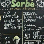 Sorbê Sorvetes Artesanais Asa Norte Carta
