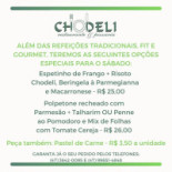 Chodeli Restaurante Carte