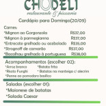 Chodeli Restaurante Carte