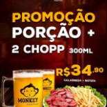 Monkey Fast-food Carta