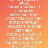 Sanduba Carioca Carte