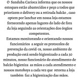 Sanduba Carioca Carte