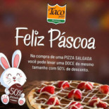 Taco Pub Pizzaria Logo