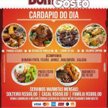 Bom Gosto Cardápio