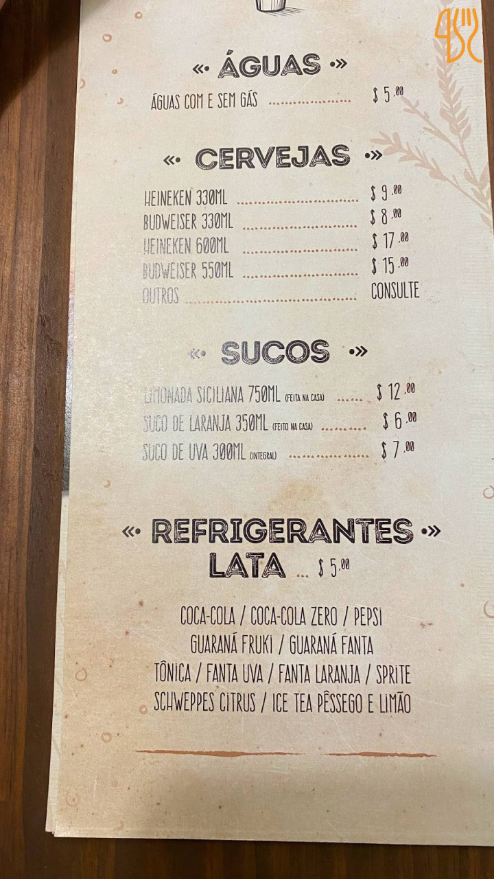 Farra Pizza Burger Carta