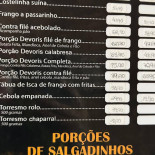 Devoris Salgados Carte