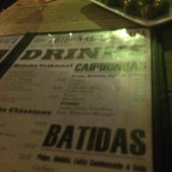 Tribunal Cachaca Carte
