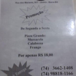 Pizzaria Sobores Carte