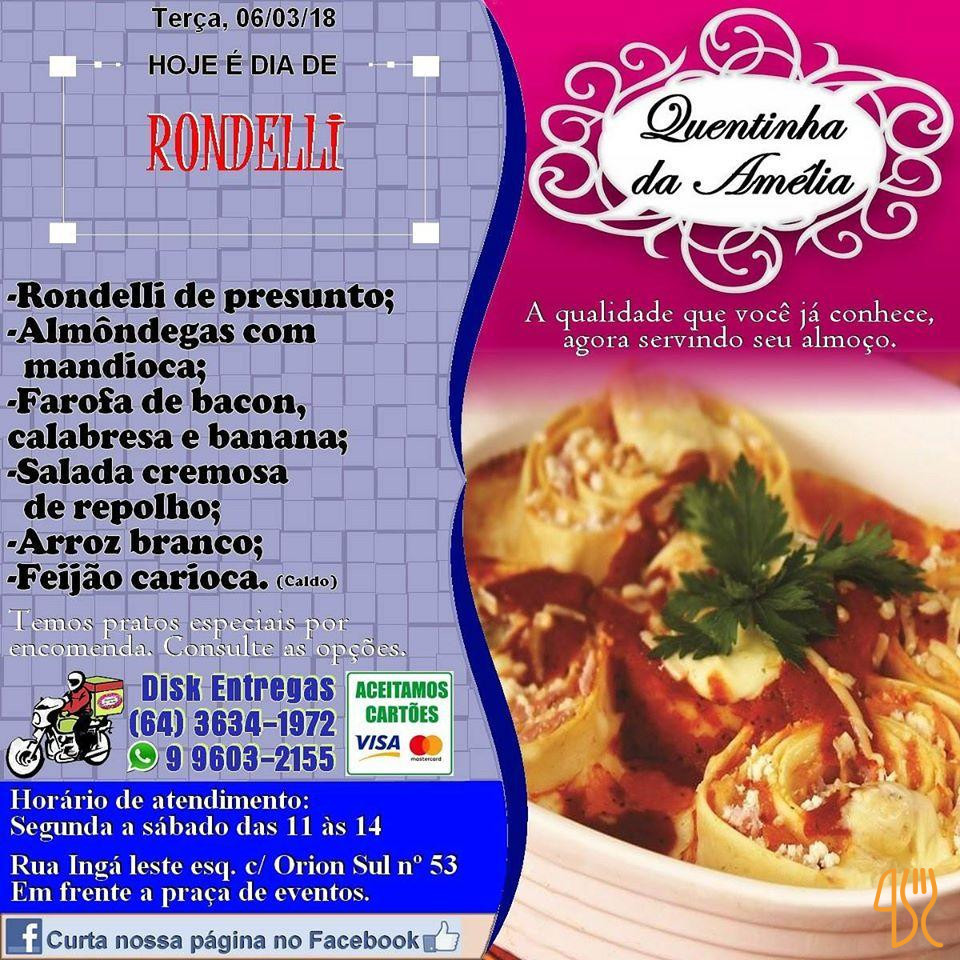 Cantinho Da AmÉlia Speisekarte
