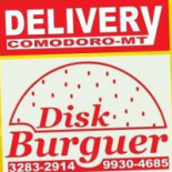Disk Burguer Delivery Logo